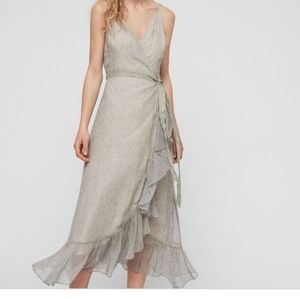 All saints dayla midi dress